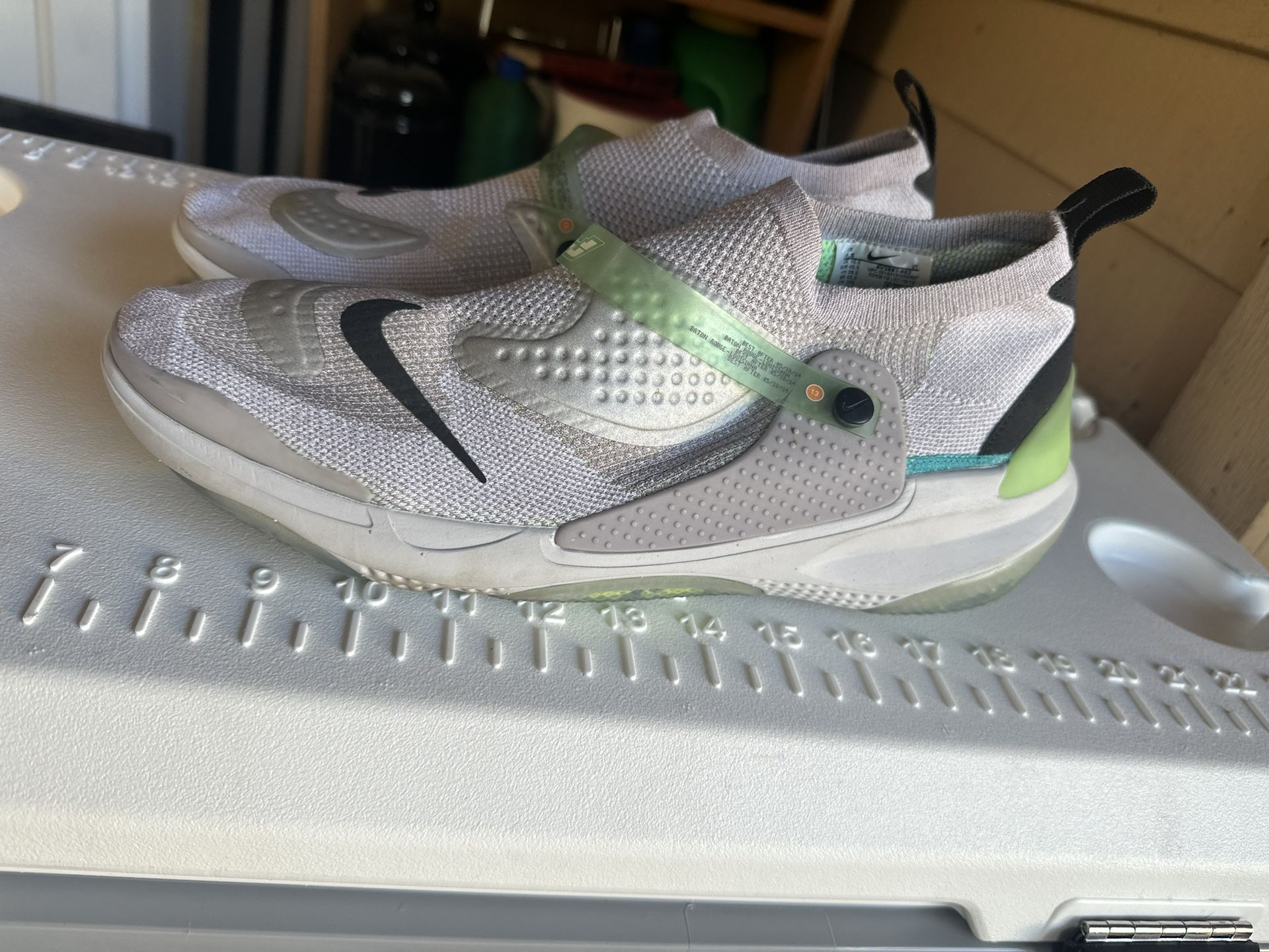 Nike Joyride Flyknit OBJ Odell Beckham Jr Atmosphere Grey Lime Blast