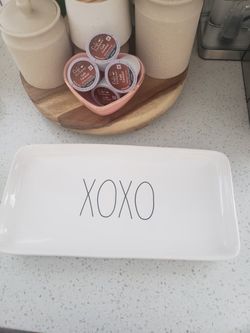 Rae Dunn XOXO Platter