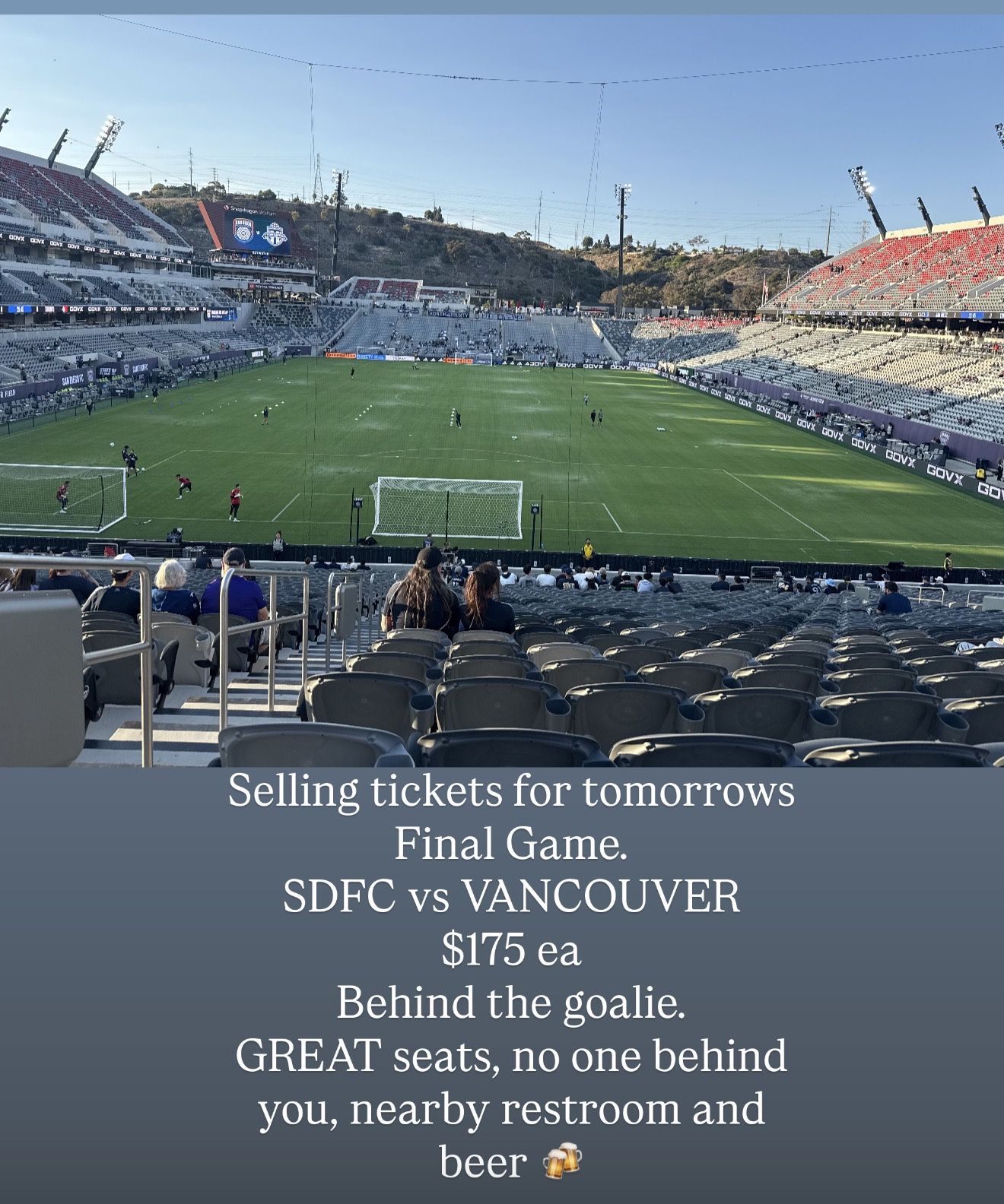 Sdfc Vs Vancouver Final Game