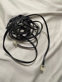 9’ Black RJ11 Telephone Cable like new