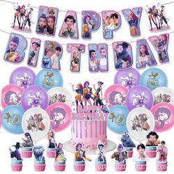 Kpop Demon Hunters Party Decorations