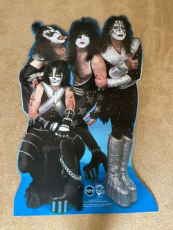 1999 KISS Army Depot Lifesize Band Standup Cardboard Cutout