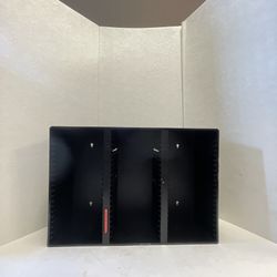 Laserline CD 60 Jewel Case Wall Mount Rack Storage Organizer Holder Vintage