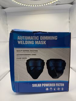 Automatic Dimming Welding Mask with Solar Powered Filter