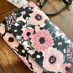 🌸 NWT Kate Spade Dahlia Floral Crossbody Handbag