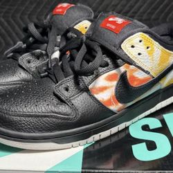 Nike SB Dunk Low Black Raygun Tie-Dye
