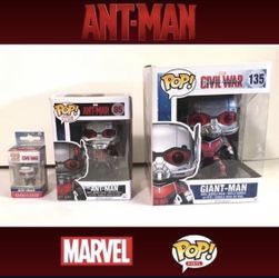 Ant-Man Set 3 Funko Pop Marvel MCU Giant-Man