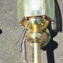 Brass Porch Lamp 