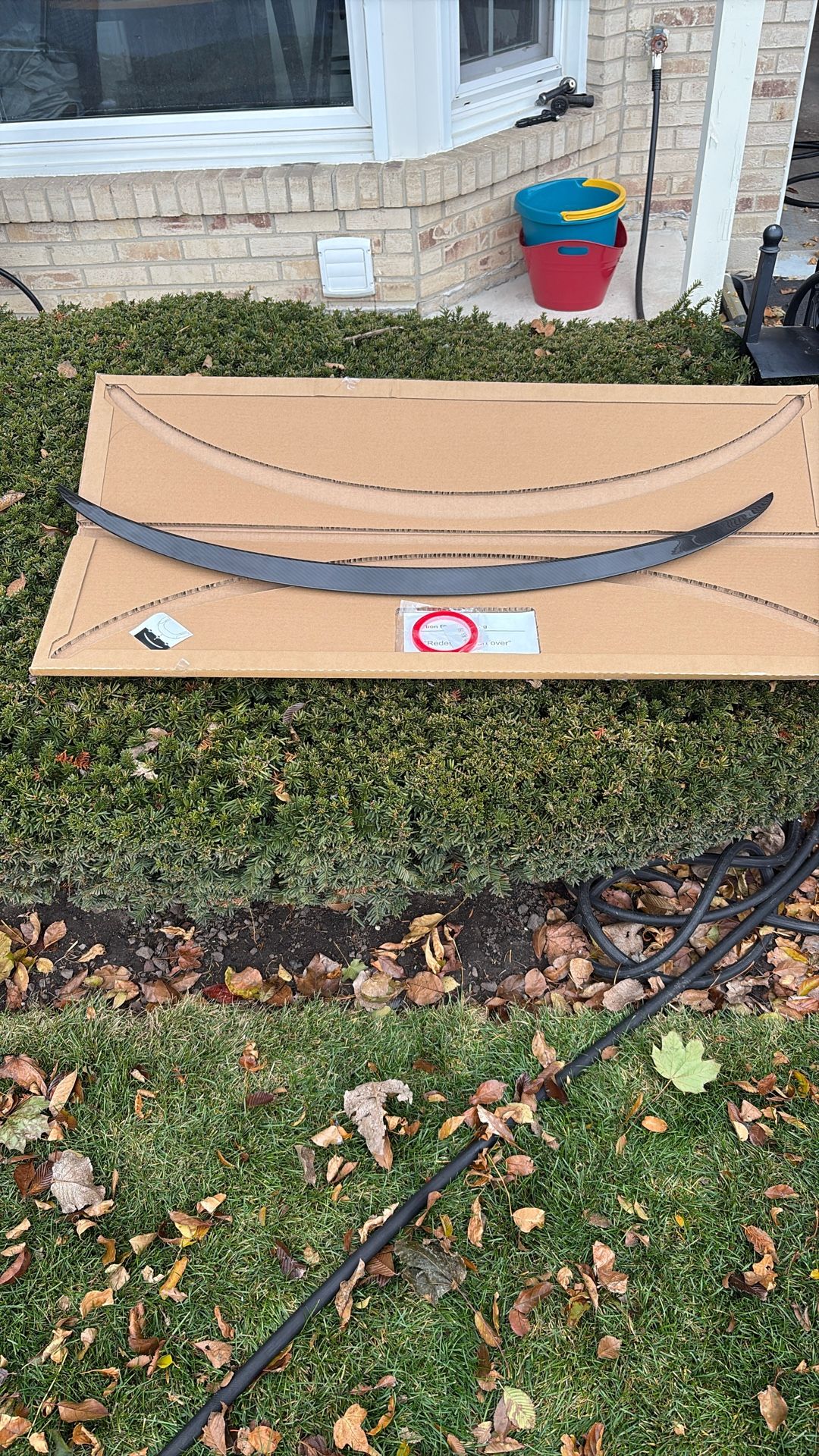 Tesla Model 3 Carbon Fiber Rear Wing