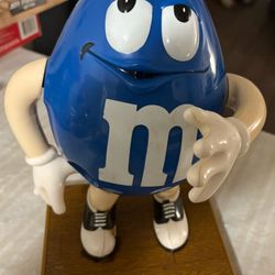 Blue M&M Figure