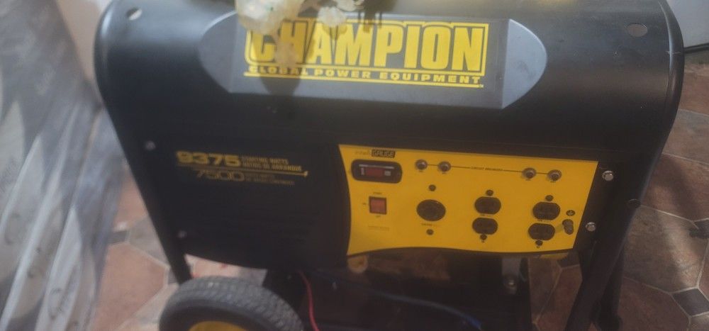 Champion 9375 Generator