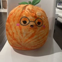 Medium Squishmallow- Judy The Tangerine  + Free Stickers