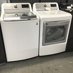 New Scratch And Dent LG Washer And Dryer Set. 1 year Warranty 