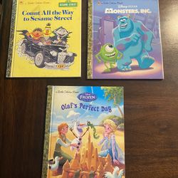 Lot Of 3 A Little Golden Book 