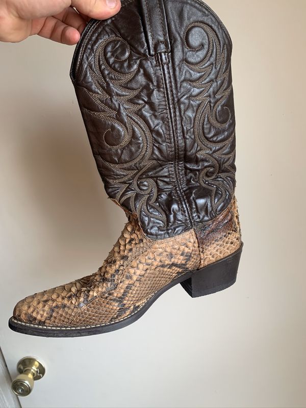 Menâs Size 10.5 Snake Skin Boots . $80 OBO for Sale in Columbus, OH - OfferUp