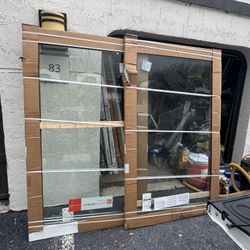 96x80 CGI Impact Sliding Glass Door