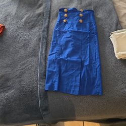 Blue Skirt