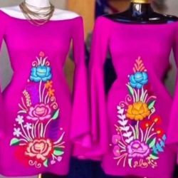 Vestidos Mexicanos Bordados ✨ Mexican Dresses & Blouses, Women & Girls ✨ ✨ Prices Vary - Precios Variados 