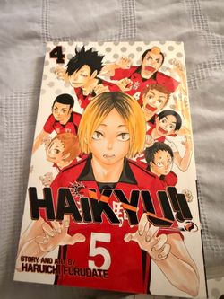 Haikyu v4 manga book new