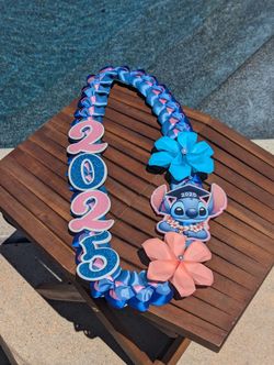 Stitch Kindergarten Lei, Flower Lei, Kindergrad Lei, Stitch Kindergarten Lei, Lilo And Stitch.