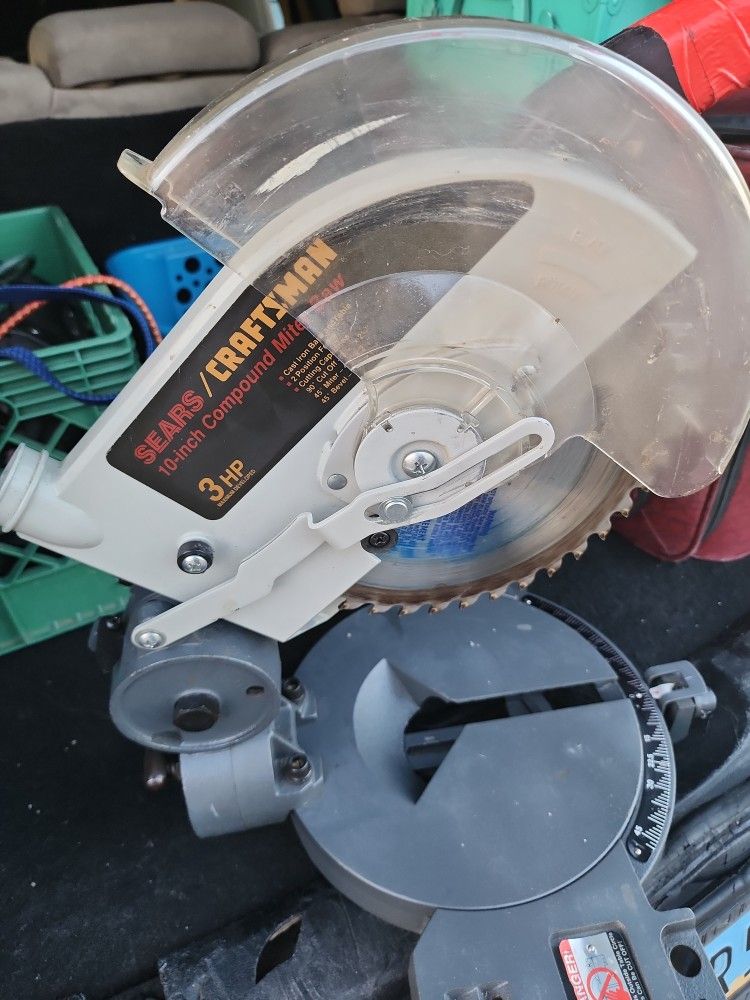 Sears Craftsman 10 in Compound Miter Saw