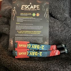 Escape 2 Day Tickets