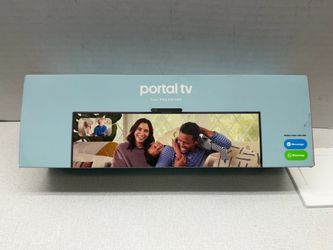 Facebook Portal TV LW94NS Smart Video Calling With Built-In Alexa