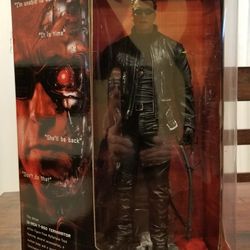 2003 Mcfarlane 12 inch Terminator 3 T-850 w/Sound New
