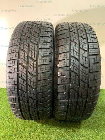 R125 255 50 20 Pirelli Scorpion Zero - 2 used tires 255/50R20