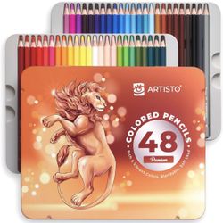 BNIB Artisto Premium (48) Colored Pencils 