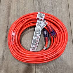 Heavy Duty Extension Cord 50 ft. x 12/3 Gauge (NEW)