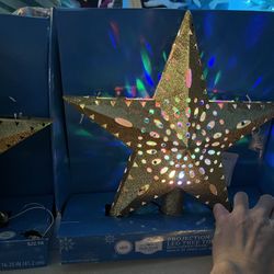 LED Christmas Tree star topper