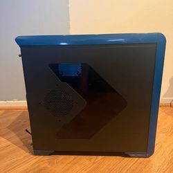 Rosewill Blue and Black Mid Tower Computer Case