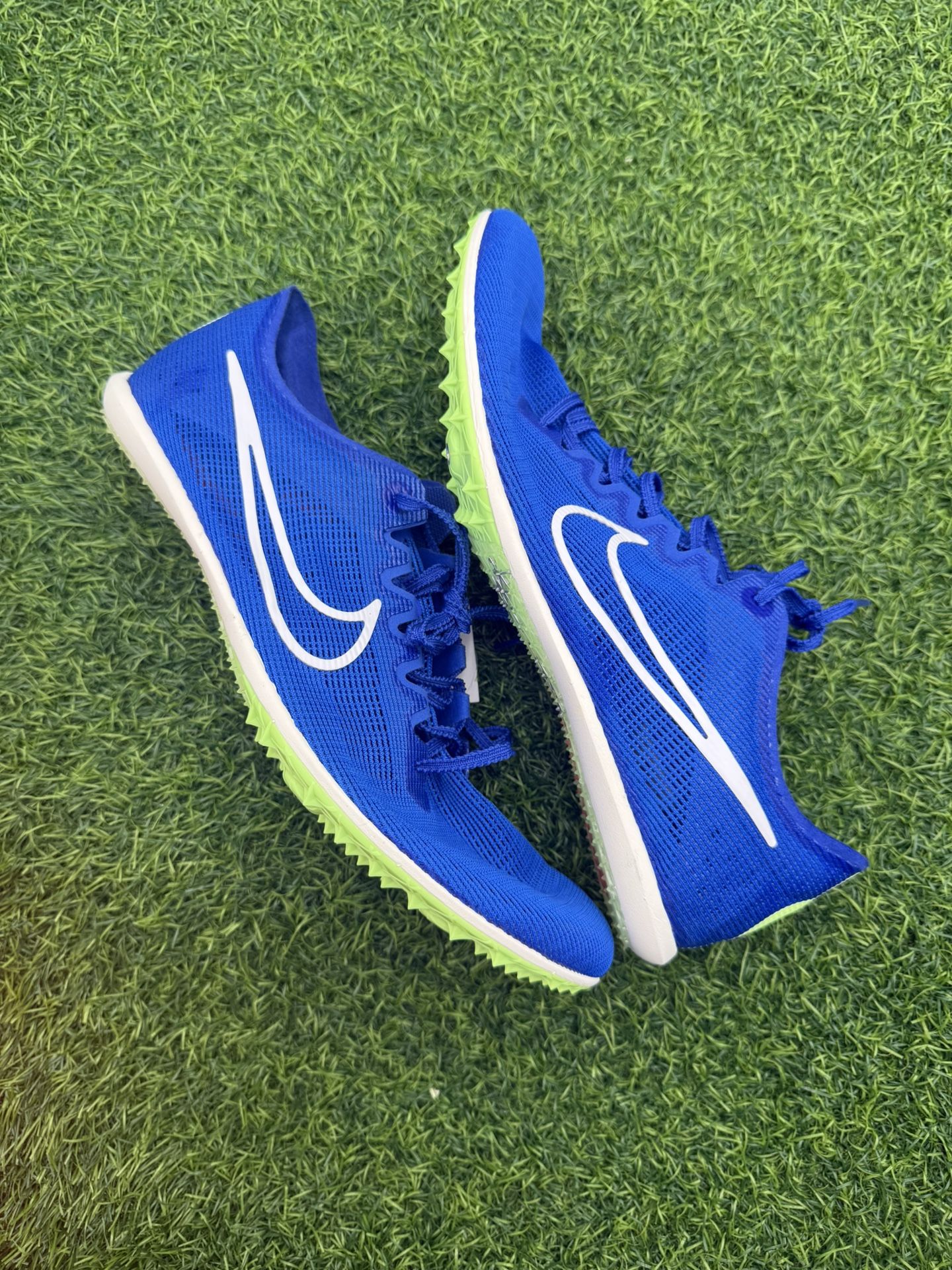 Nike Zoom Mamba 6 Track and Field Shoes Blue Size 13