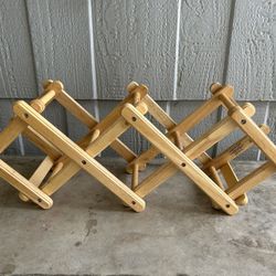 Folding Wine Rack 