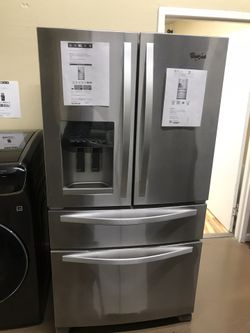 4 door whirlpool refrigerator