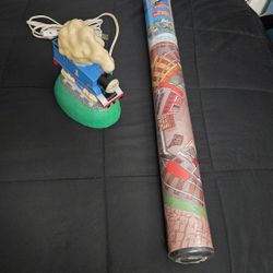 Thomas And Friends Night Lamp And Felt Playmat