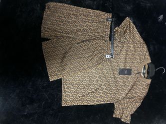 Fendi FF Monogram Short Sleeve Shirt