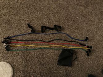 5 piece resistance band set
