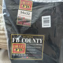 FB County 50/50 Pants Black