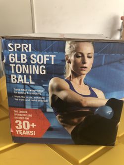 6LB SOFT TONING BALL