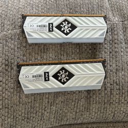 XPG SPECTRIX D41 16GB (2X8GB) DDR4 3200MHZ RGB DESKTOP RAM - WHITE
