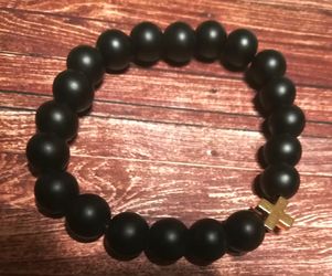 Male bracelet - Cross