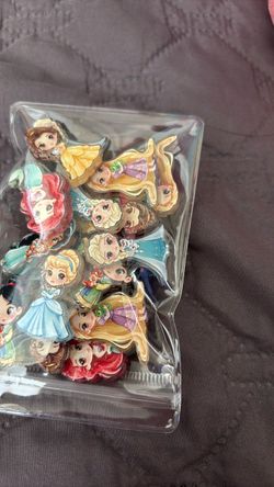 Disney Princess Flatback double sided acrylic beads Set