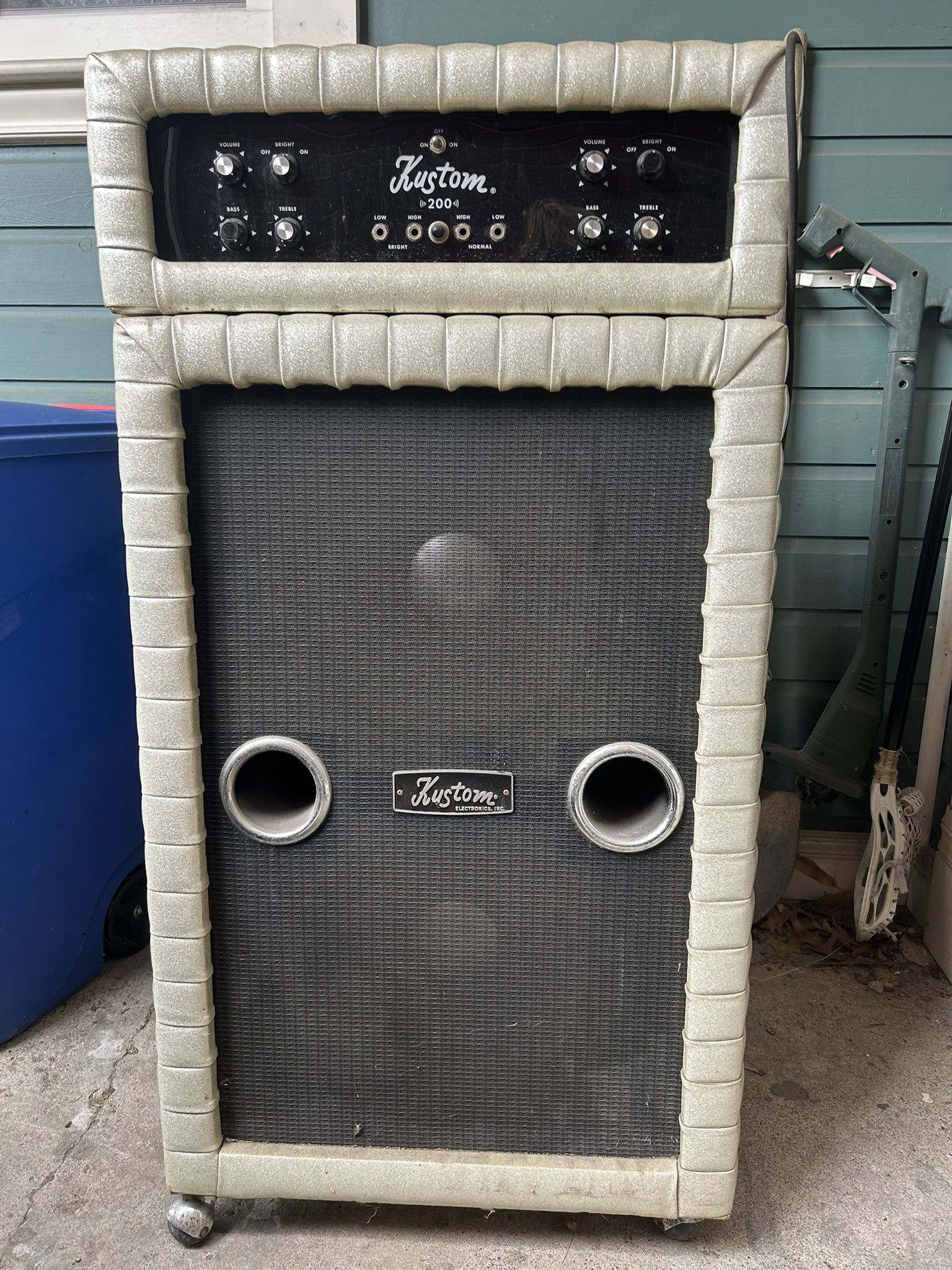 Kustom 200 Vintage Amp