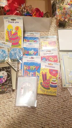 Invitations andThank You Cards and stationary