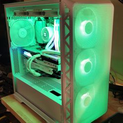 Gaming/Streaming/Editing Pc - RTX 4070Ti and Ryzen 7 5700X3D - Water Cooled - Brand New - OBO