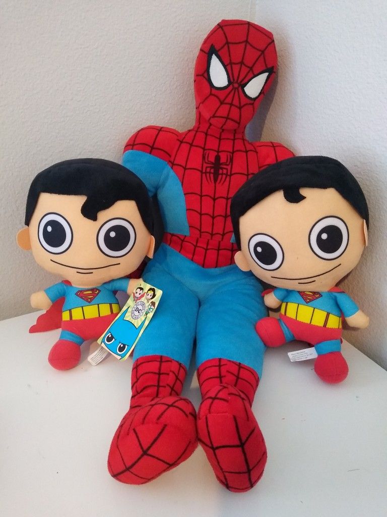 Spider-Man   Superman Captain America Wonder Woman And Thor