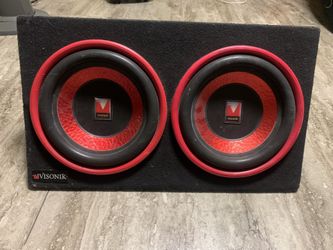 Visionik Subwoofer And Amplifier 