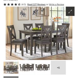 6 Chair Dining Table
